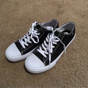Black Size 8 Womens Sneakers